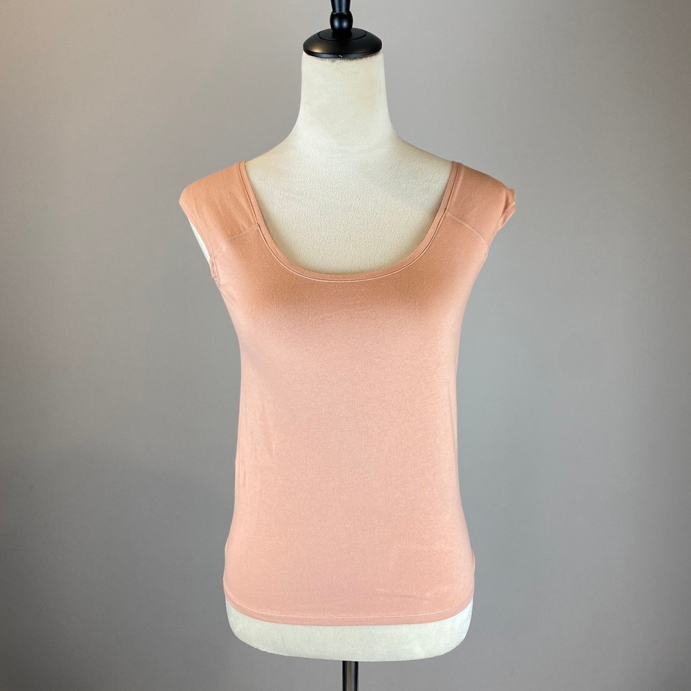 NWT Everlane Shirt Women's Size M Cap Sleeve Supima Cotton